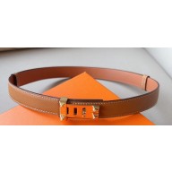 Hermes Width 2.4cm Collier de Chien 24 belt Brown