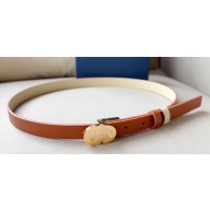 Dior Width 2cm Forever Reversible Belt in Smooth Calfskin Brown/Gold 2024