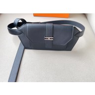 Hermes Elan Pocket 24 belt Black/Silver