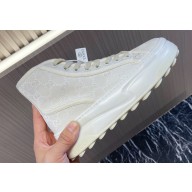 Gucci Tennis 1977 Women's GG high top sneakers 746768 White 2024