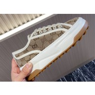 Gucci Tennis 1977 Women's GG sneakers 746766 Beige 2024