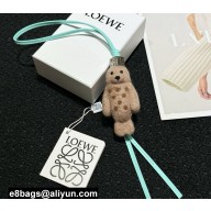 Loewe Seal charm in felt and calfskin