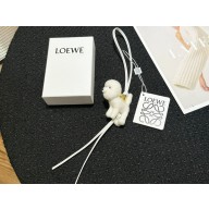 Loewe Poodle charm in felt and calfskin