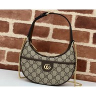 Gucci Ophidia GG super mini shoulder bag 772308 Beige/Coffee 2024