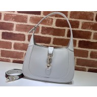 Gucci Jackie small shoulder bag 782849 in leather Light Gray 2024