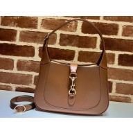 Gucci Jackie small shoulder bag 782849 in leather Brown 2024