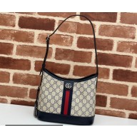 Gucci Web Ophidia GG small shoulder bag 781402 Beige/Blue 2024