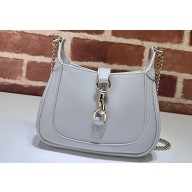 Gucci Jackie Notte mini Bag 782889 in leather Light Gray 2024