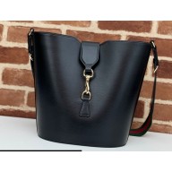 Gucci Medium bucket shoulder bag 782904 leather Black 2024