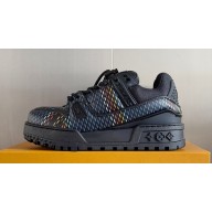 Louis Vuitton LV Trainer Maxi Men's Sneakers Damier pattern Black Top Quality 2024
