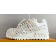 Louis Vuitton LV Trainer Maxi Men's Sneakers Damier pattern Beige Top Quality 2024