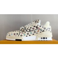 Louis Vuitton LV Trainer Women/Men Sneakers Top Quality 85 2024