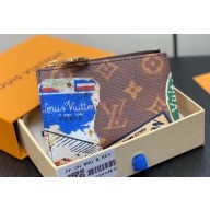 Louis Vuitton Monogram Canvas Lisa Wallet Flight Mode 2024