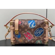 Louis Vuitton Monogram Canvas Side Trunk MM Bag Flight Mode M47085 2024