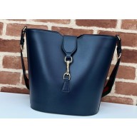 Gucci Medium bucket shoulder bag 782904 leather Blue 2024