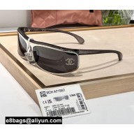 Chanel Nylon Shield Sunglasses A71557 9133B 02 2024