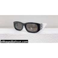 Chanel Acetate Rectangle Sunglasses A71619 CH5525 02 2024