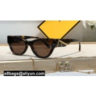 Fendi First Acetate Sunglasses FE40135I/F 02 2024