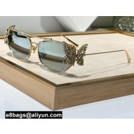 Dior DiorFantastica B1U Butterfly Sunglasses with Swarovski® Crystals 04 2024