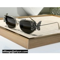 Dior DiorFantastica B1U Butterfly Sunglasses with Swarovski® Crystals 03 2024