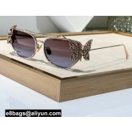 Dior DiorFantastica B1U Butterfly Sunglasses with Swarovski® Crystals 02 2024
