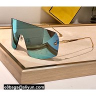 Fendi First Crystal Shield Sunglasses FE4121U 03 2024