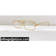 Chanel Metal & Strass Rectangle Sunglasses A71584 CH9567B 03 2024