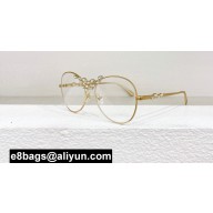 Chanel Metal & Strass Pilot Sunglasses A71582 CH9566B 01 2024