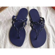 Cheap Sale Hermes TPU Island Sandals violet iris 2024