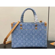 Louis Vuitton Monogram Denim Let Go PM Bag M24897 Sky Blue 2024
