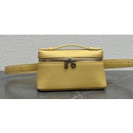 Loro Piana Extra Pocket L16 Belt Bag in Grained Calfskin 05