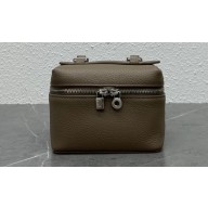 Loro Piana Extra Pocket Lipstick Bag in Grained Calfskin 04