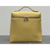 Loro Piana Extra Pocket Backpack L23.5 in Grained Calfskin 16