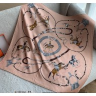 Hermes scarf 90x90cm in silk twill Top Quality 151 2024