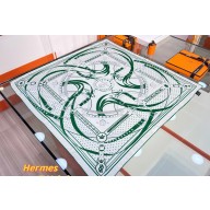 Hermes scarf 90x90cm in silk twill Top Quality 159 2024