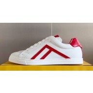 Fendi Men's leather low-tops Sneakers Top Quality 03 2024