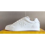 Fendi Men's leather low-tops Sneakers Top Quality 06 2024