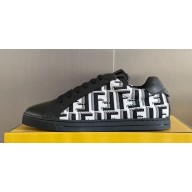 Fendi Men's leather low-tops Sneakers Top Quality 17 2024