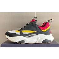 Dior Technical Mesh and Smooth Calfskin B22 Men's Sneakers Top Quality 25 2024