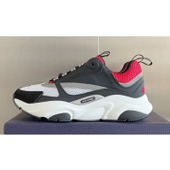 Dior Technical Mesh and Smooth Calfskin B22 Men's Sneakers Top Quality 26 2024