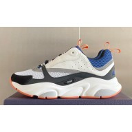 Dior Technical Mesh and Smooth Calfskin B22 Men's Sneakers Top Quality 29 2024