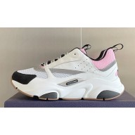 Dior Technical Mesh and Smooth Calfskin B22 Men's Sneakers Top Quality 30 2024