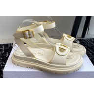 Dior D-Club Sandals in Calfskin 11 2024