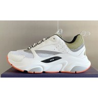 Dior Technical Mesh and Smooth Calfskin B22 Men's Sneakers Top Quality 38 2024