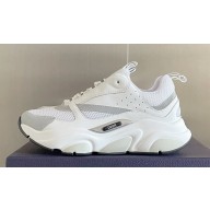 Dior Technical Mesh and Smooth Calfskin B22 Men's Sneakers Top Quality 40 2024