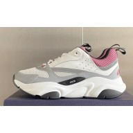 Dior Technical Mesh and Smooth Calfskin B22 Men's Sneakers Top Quality 42 2024