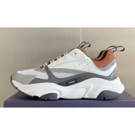 Dior Technical Mesh and Smooth Calfskin B22 Men's Sneakers Top Quality 43 2024