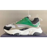 Dior Technical Mesh and Smooth Calfskin B22 Men's Sneakers Top Quality 47 2024