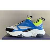 Dior Technical Mesh and Smooth Calfskin B22 Men's Sneakers Top Quality 49 2024