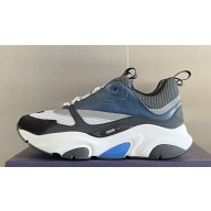 Dior Technical Mesh and Smooth Calfskin B22 Men's Sneakers Top Quality 51 2024